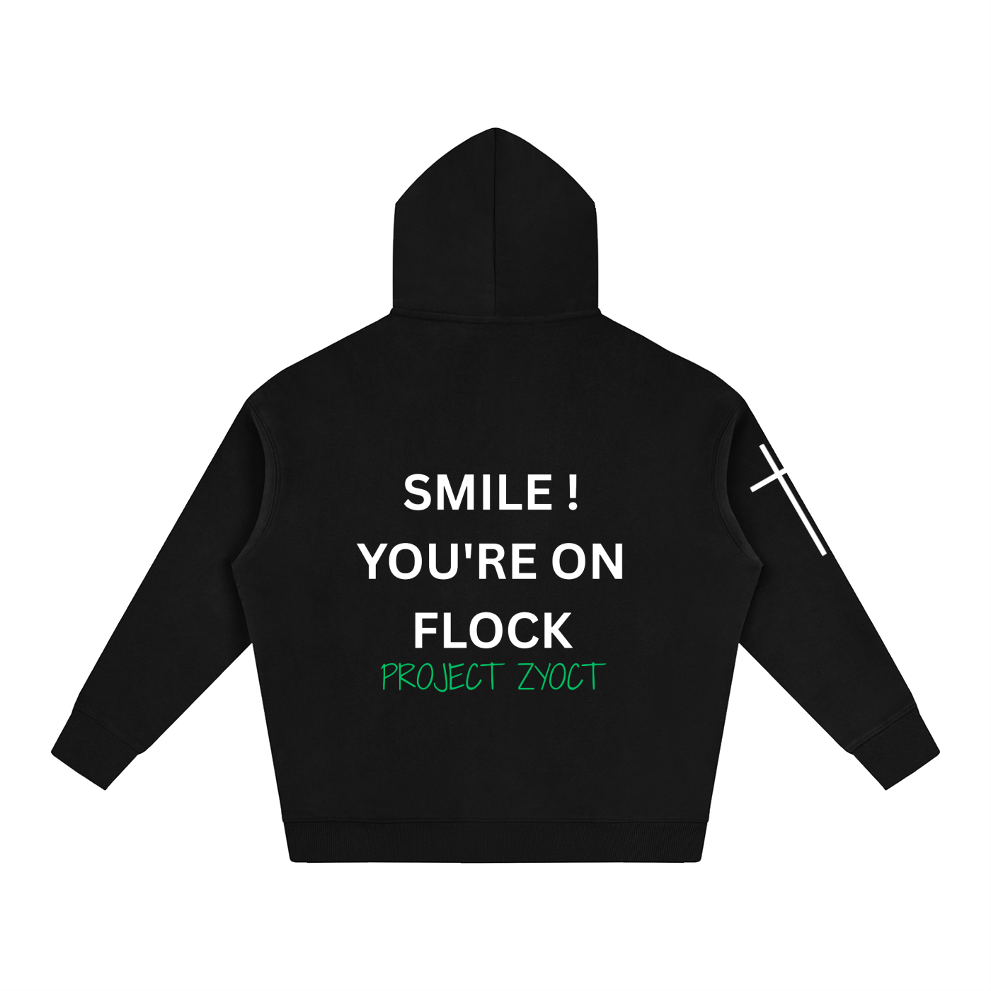"Smile You're On Flock" Oversize Hoodie