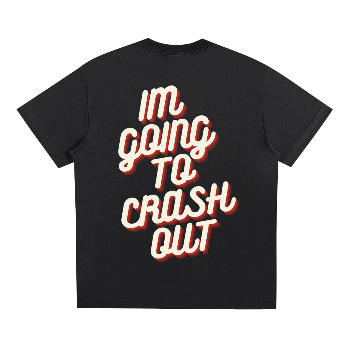 "CRASH OUT" Quick-Dry Cooling T-Shirt