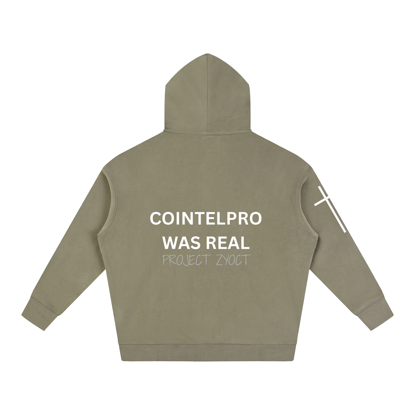 "COINTELPRO Was Real" Oversize Hoodie