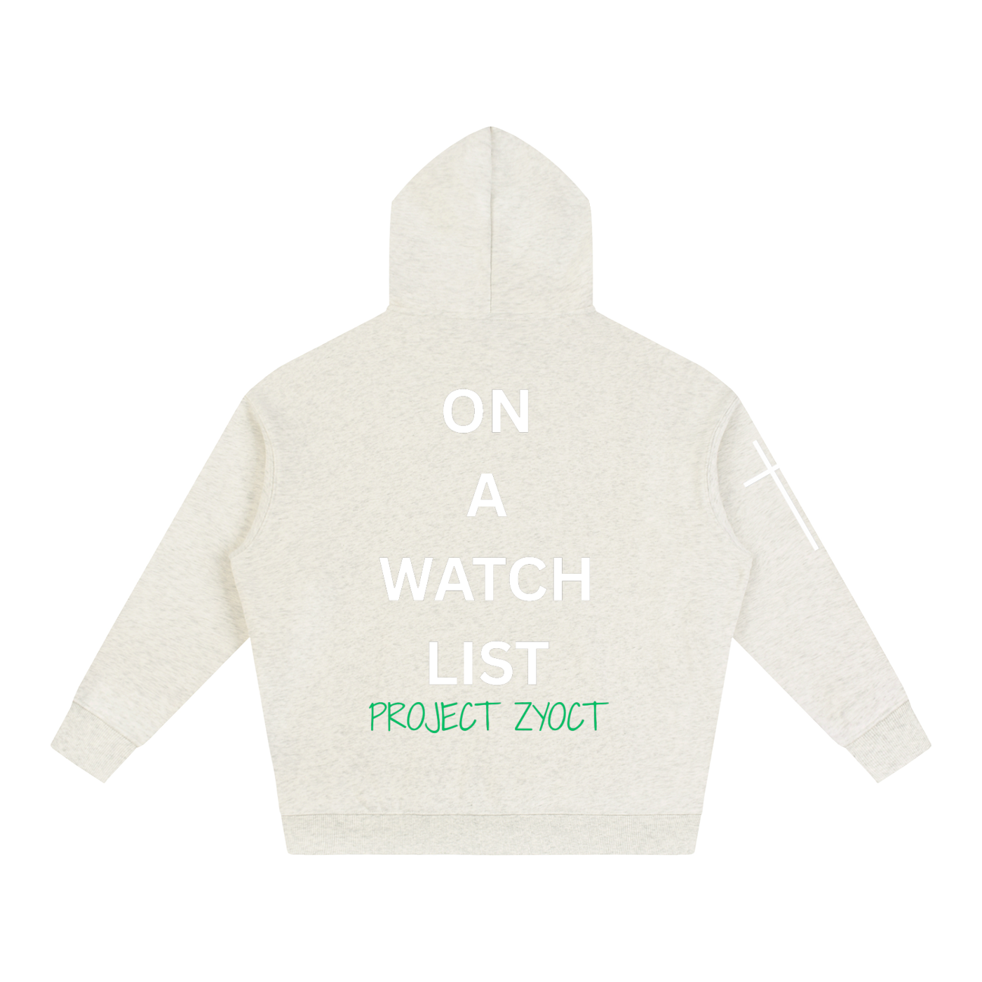 "On a watch list" Oversize Hoodie