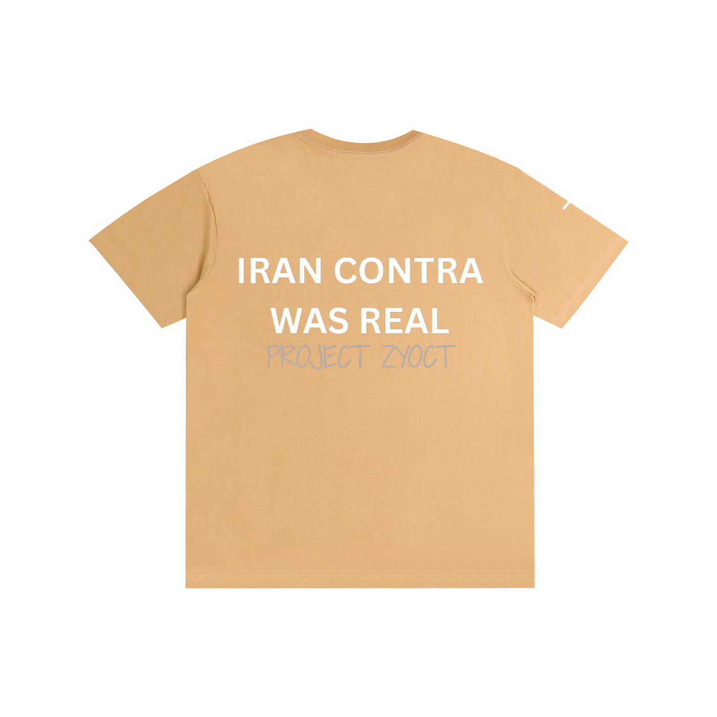 "Iran Contra Was Real" Cotton T-Shirt
