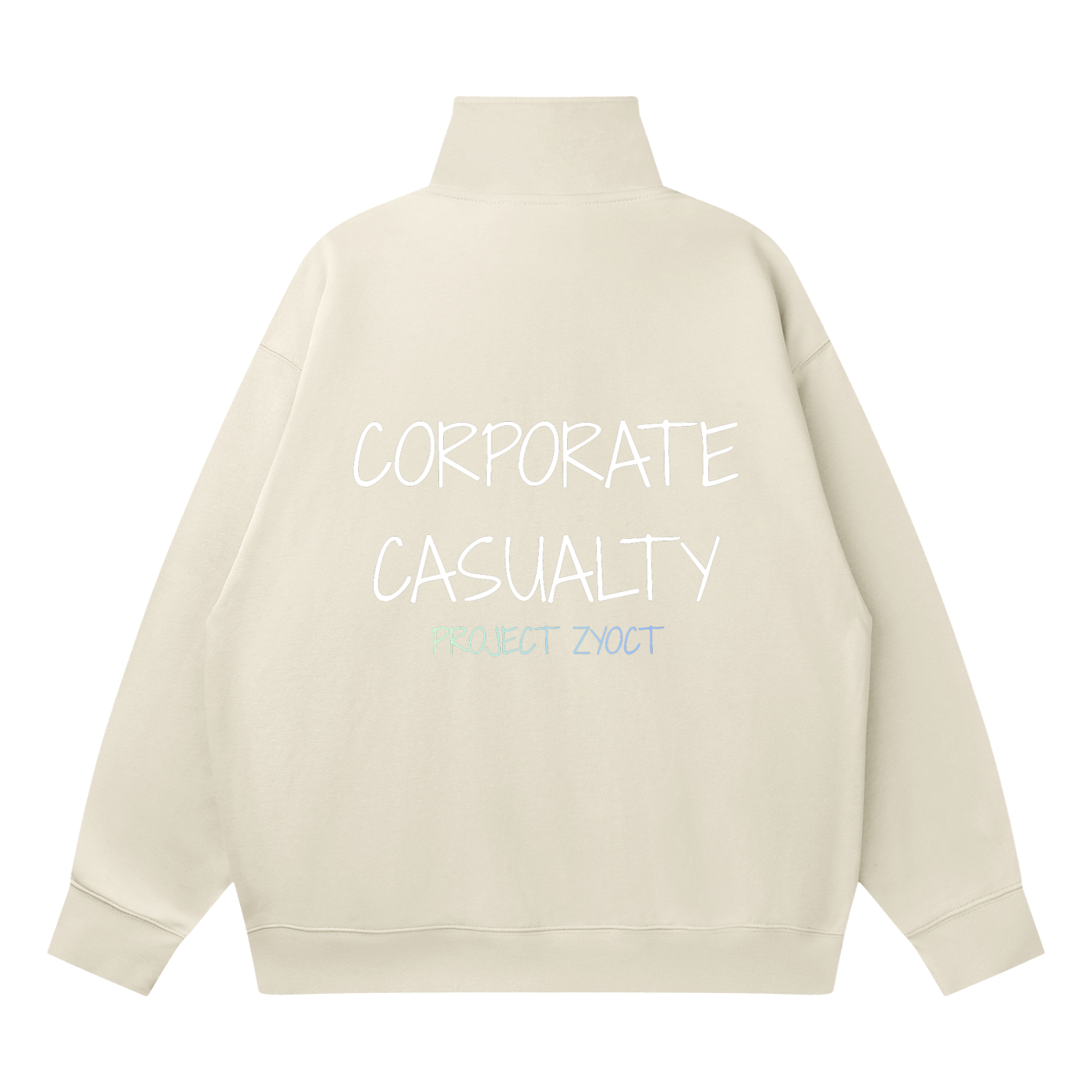 "Corporate Casualty" Quarter-Zip Sweatshirt