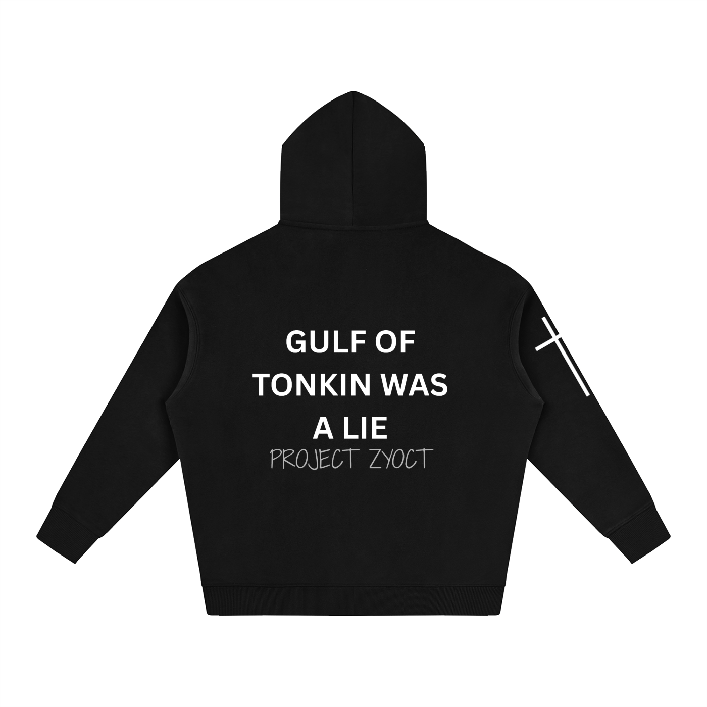 "Gulf of Tonkin Was a Lie" Oversize Hoodie