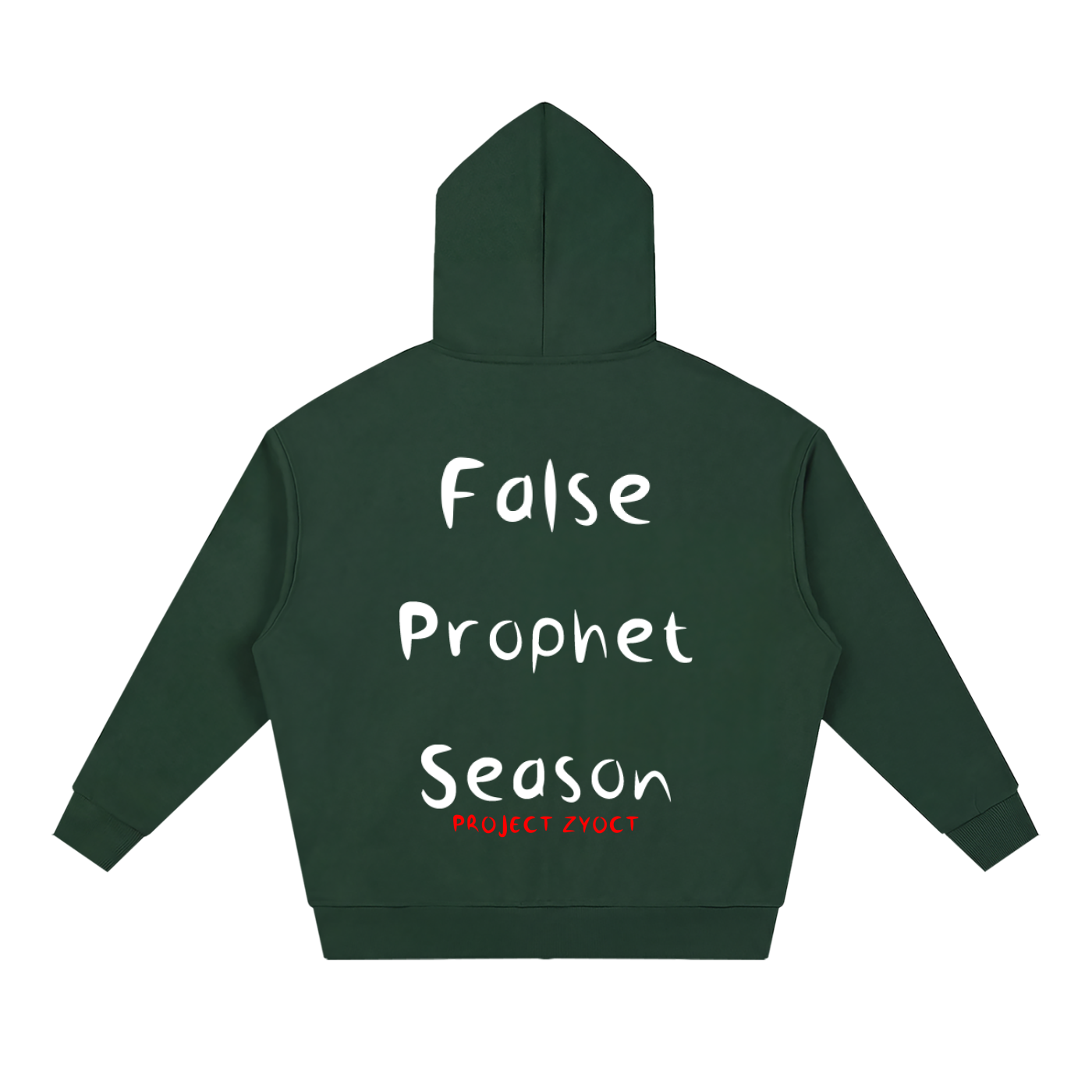 "False Prophet Season" Full Zip Hoodie