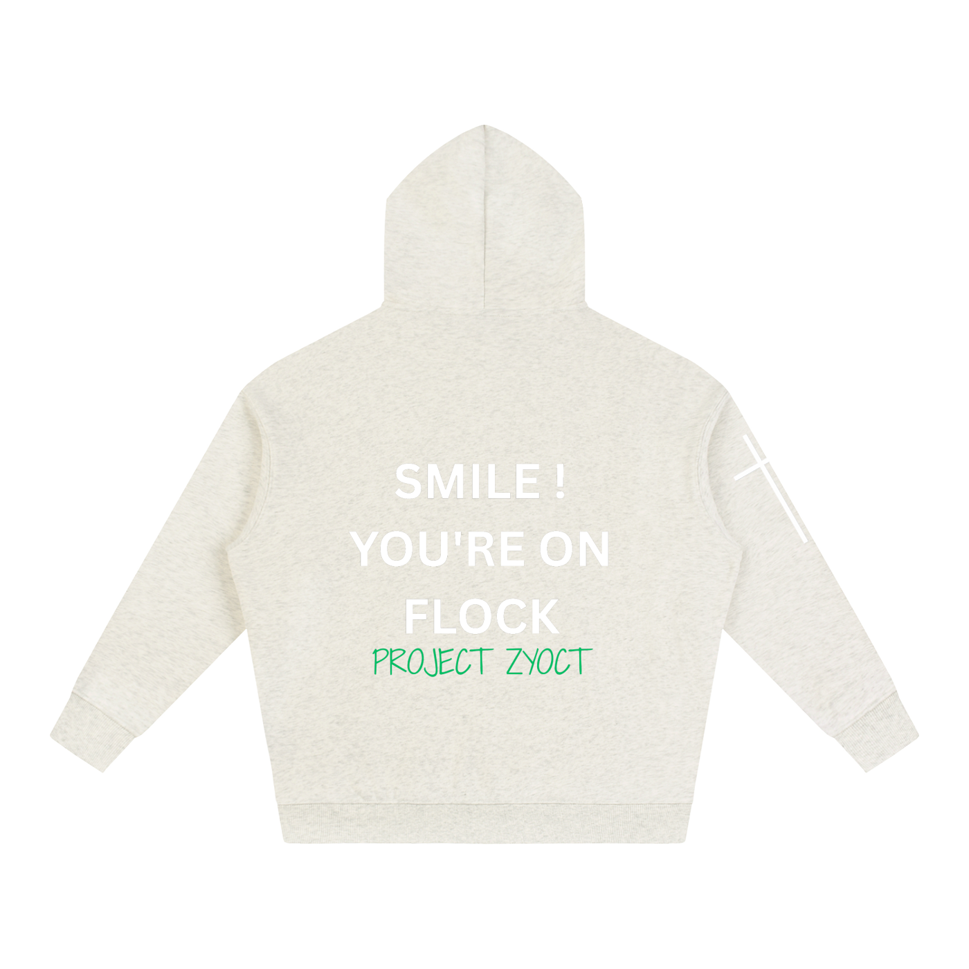 "Smile You're On Flock" Oversize Hoodie
