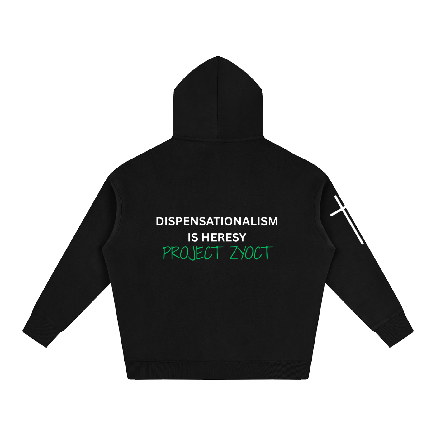 "Dispensationalism is Heresy" Oversize Hoodie