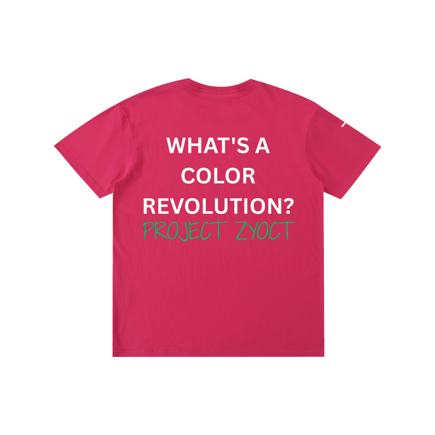 "What's a Color Revolution?" Cotton T-Shirt