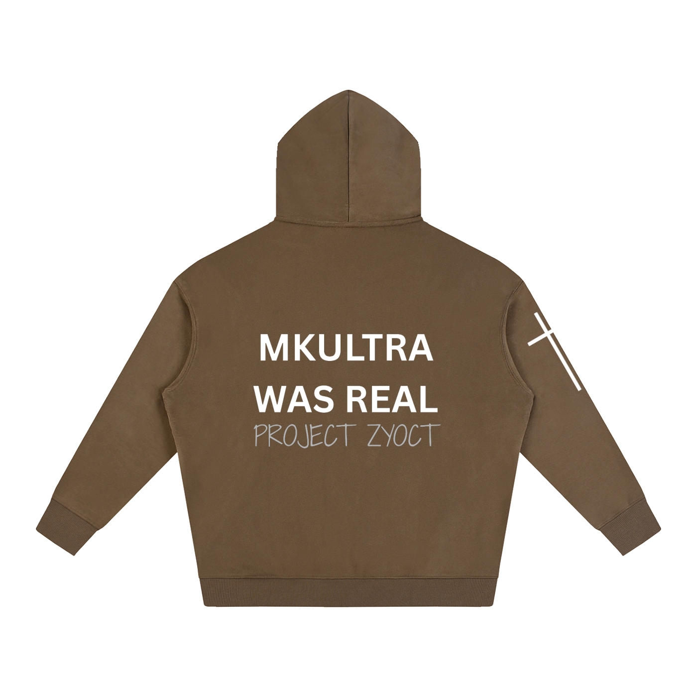 "MKUltra Was Real" Oversize Hoodie