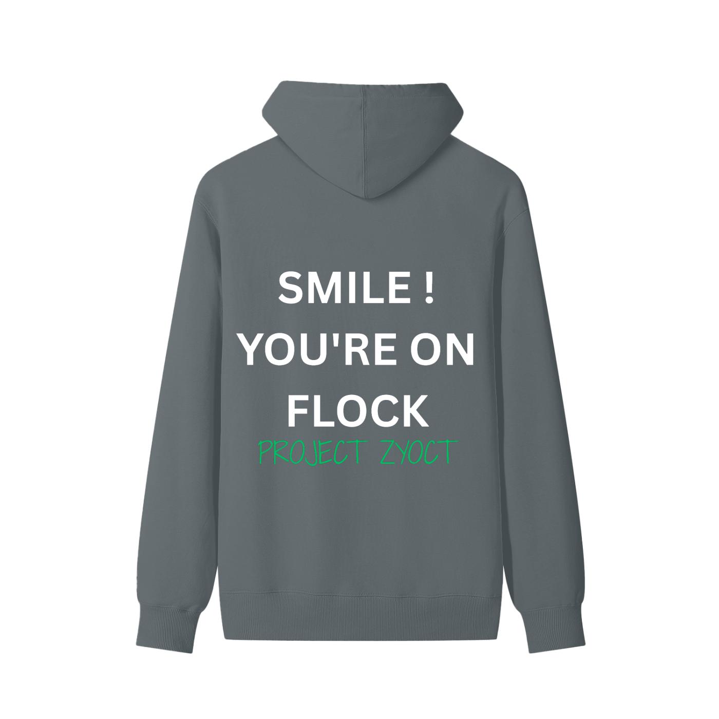 "Smile You're On Flock" Classic Cotton Hoodie