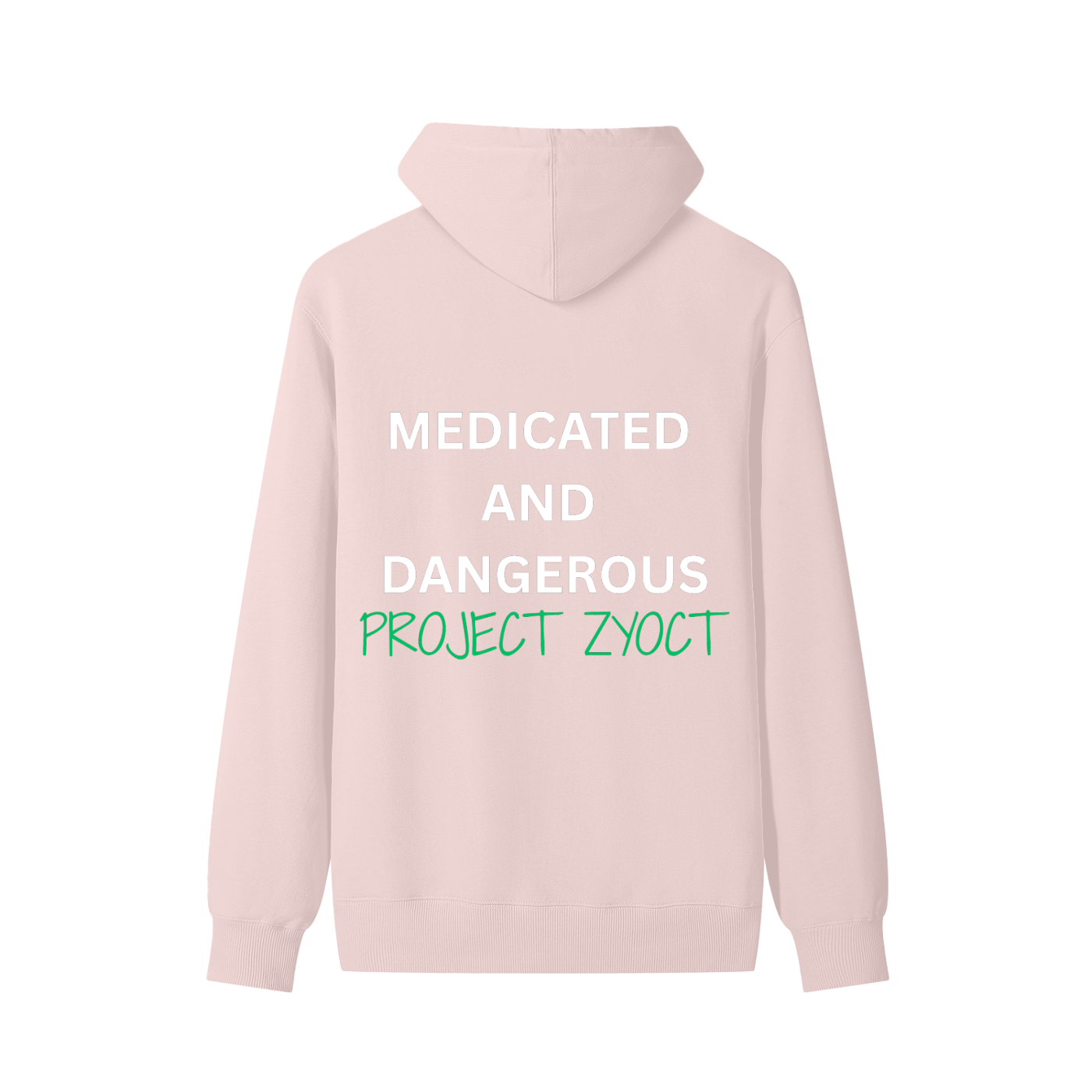 "Medicated and Dangerous" Classic Cotton Hoodie