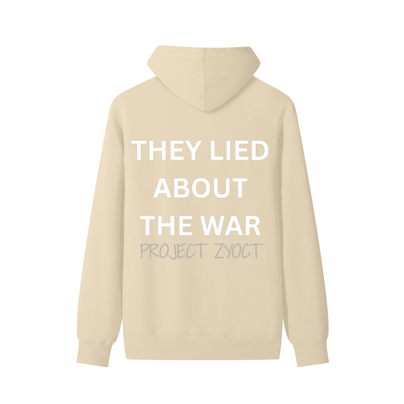 "They Lied About the War" Classic Cotton Hoodie