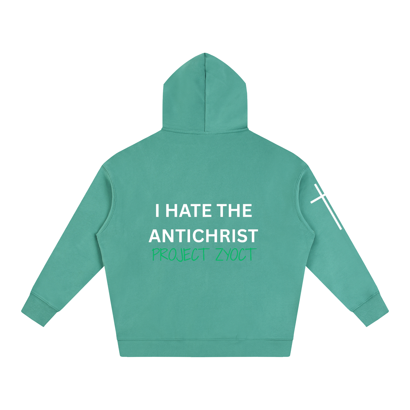 "I Hate the Antichrist" Oversize Hoodie