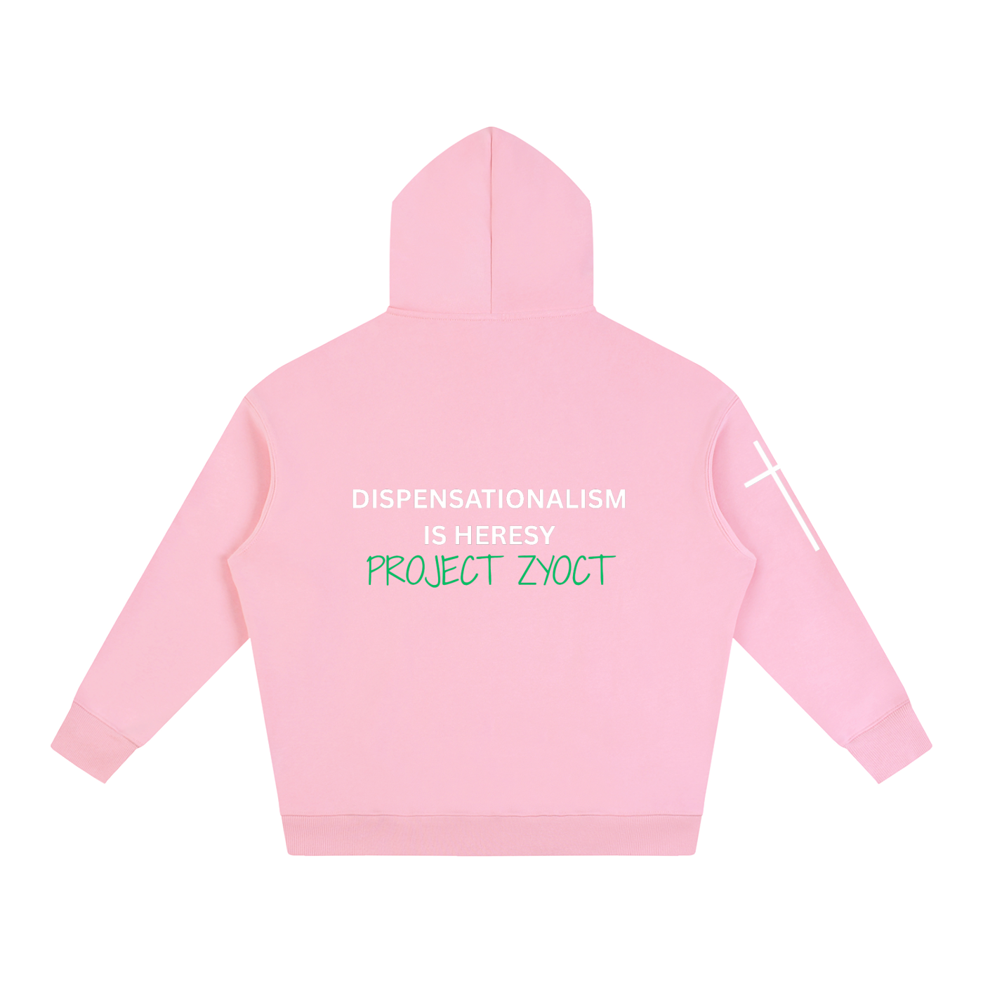 "Dispensationalism is Heresy" Oversize Hoodie