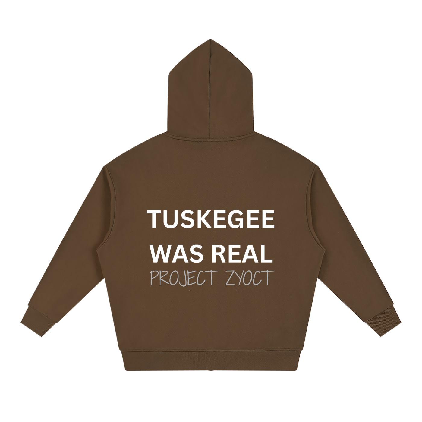 "Tuskegee Was Real" Full Zip Hoodie