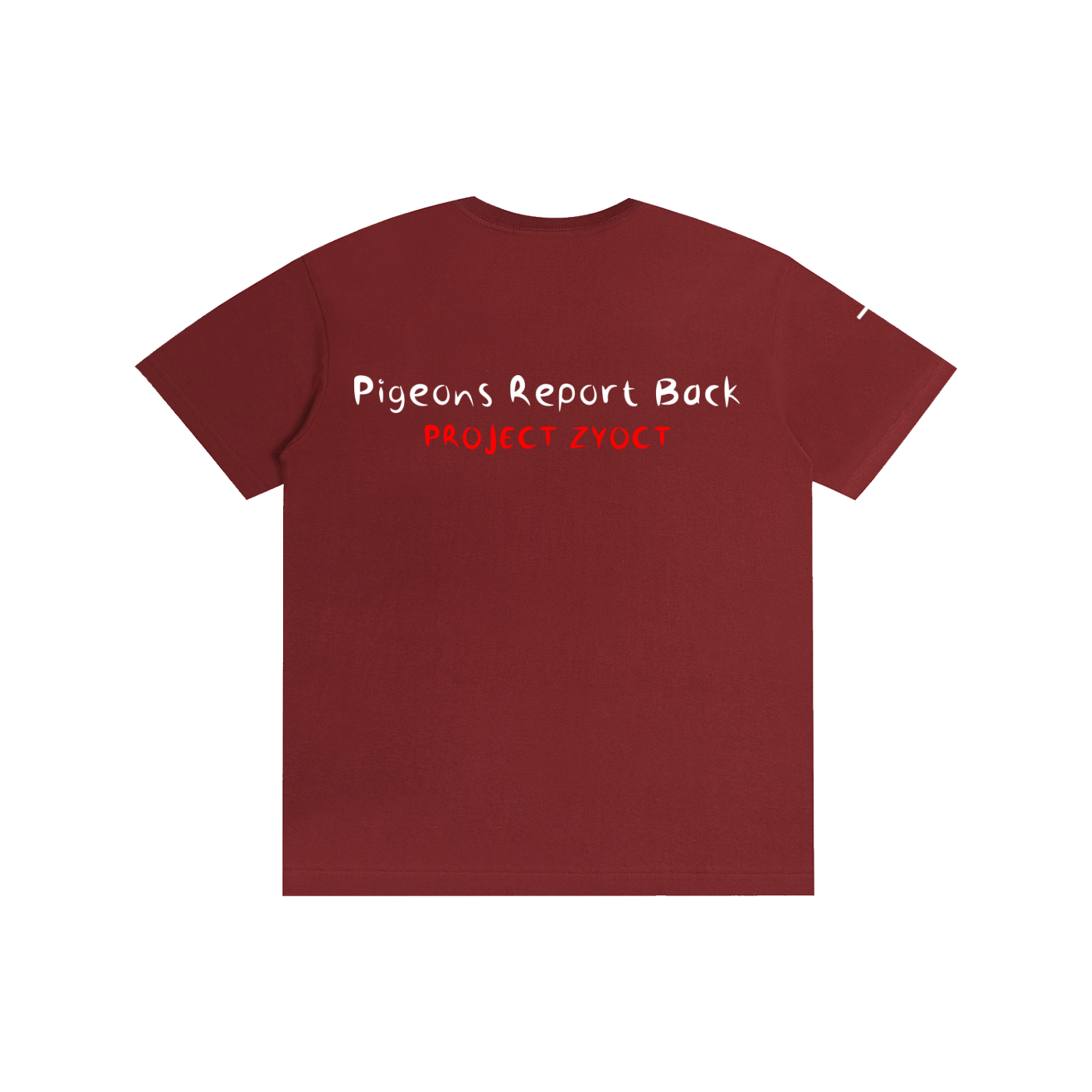 "Pigeons Report Back" Cotton T-Shirt