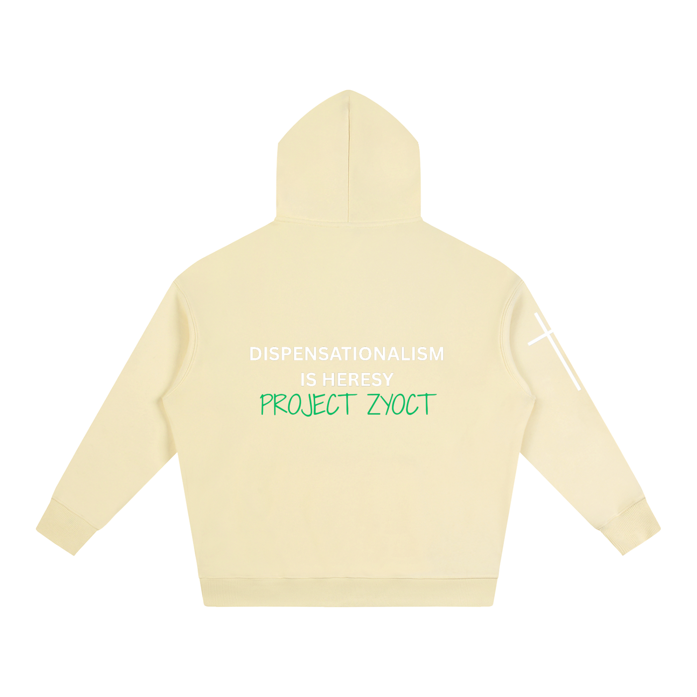 "Dispensationalism is Heresy" Oversize Hoodie