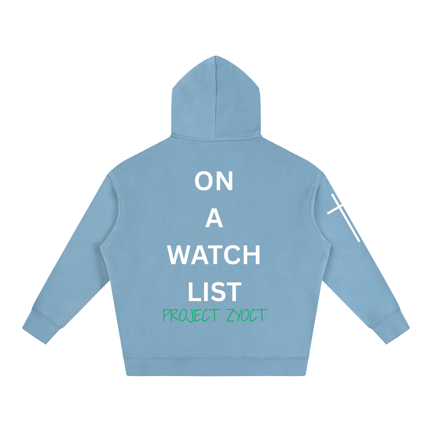 "On a watch list" Oversize Hoodie