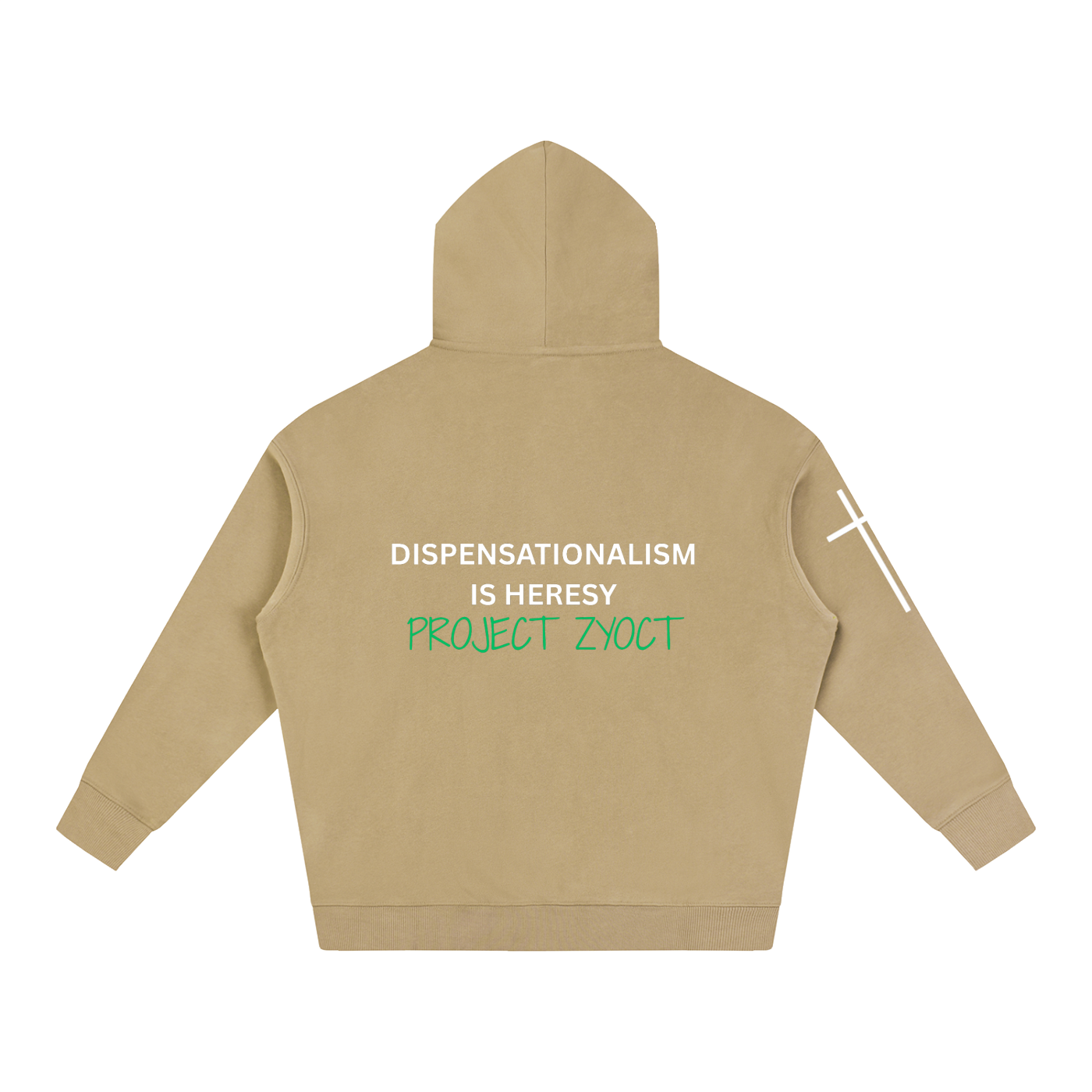 "Dispensationalism is Heresy" Oversize Hoodie