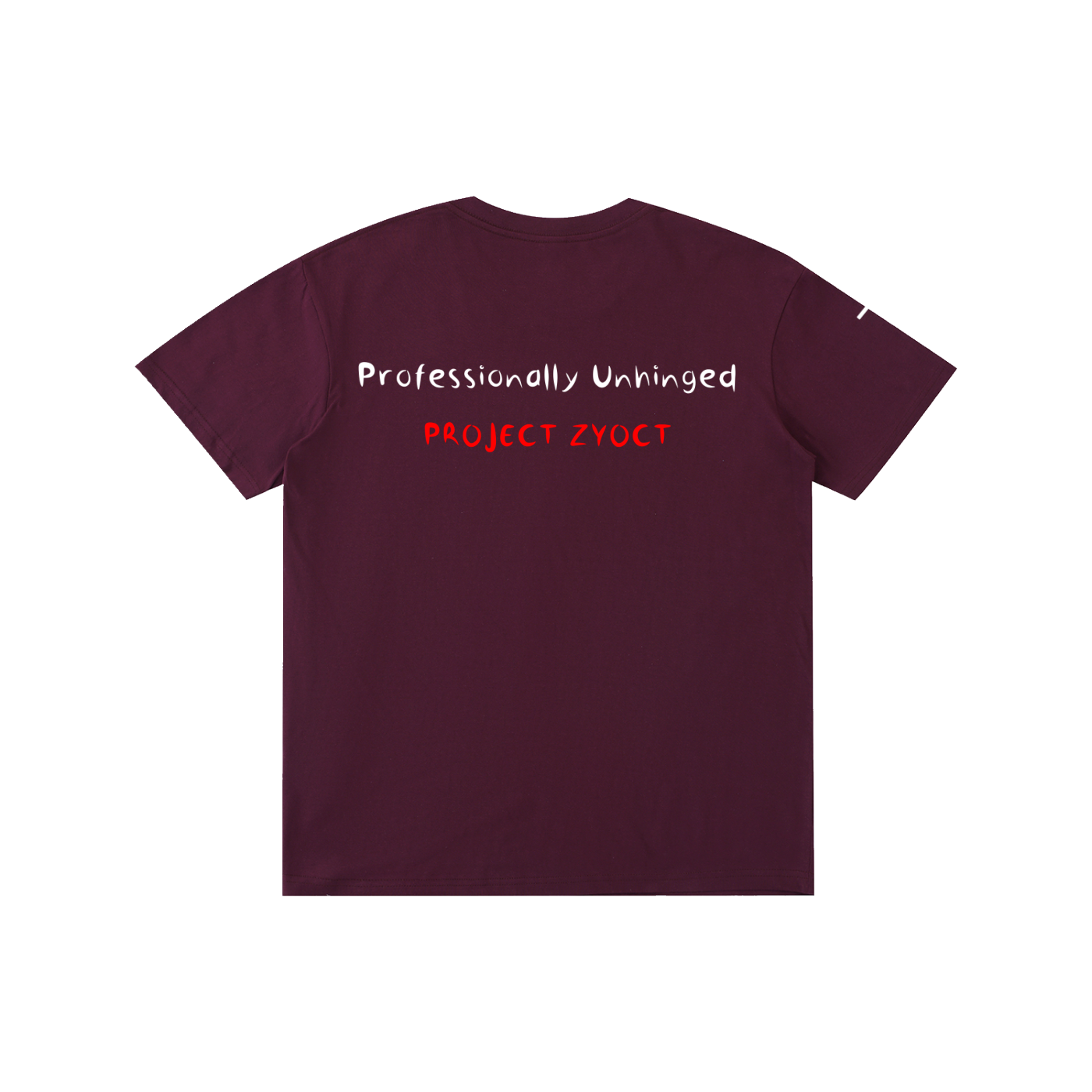 "Professionally Unhinged" Cotton T-Shirt