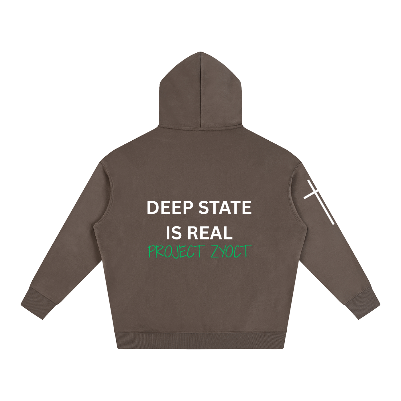 "Deep State is Real" Oversize Hoodie