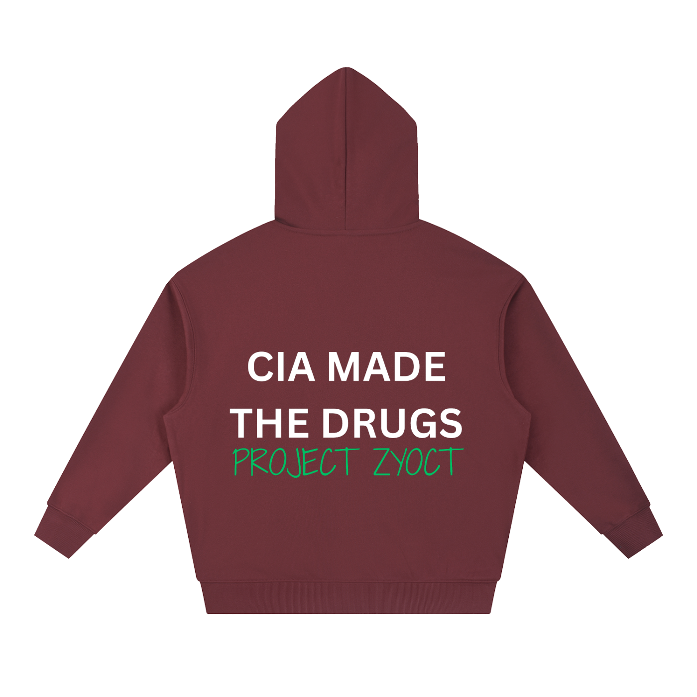 "CIA Made the Drugs" Heavyweight Hoodie