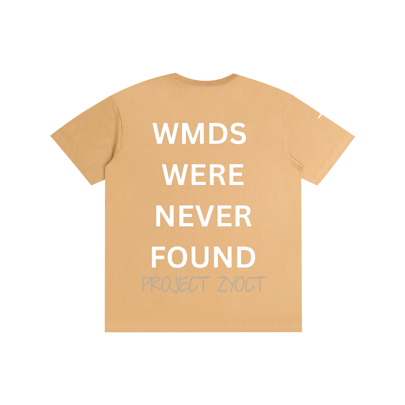 "WMDs Were Never Found" Cotton T-Shirt