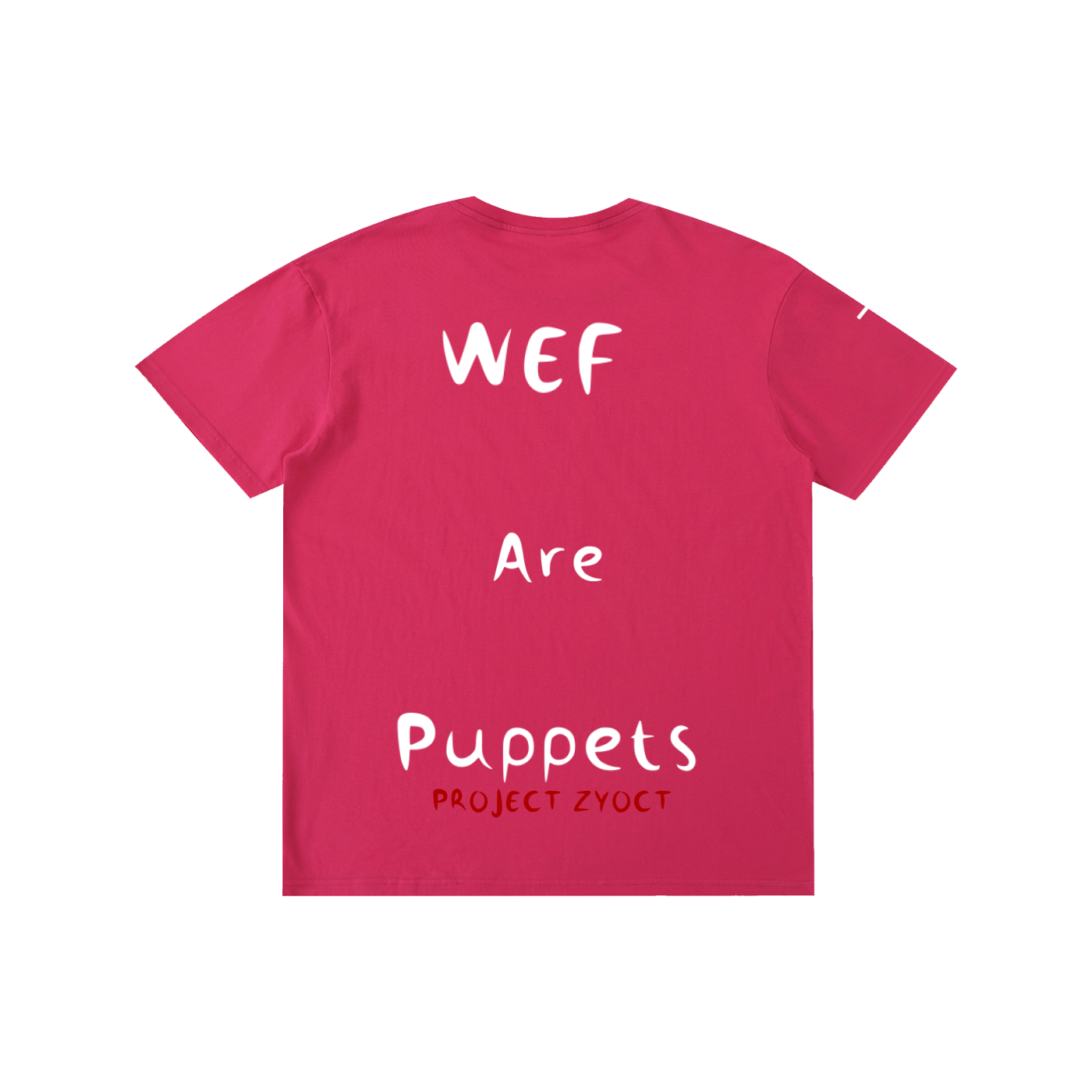 "WEF Puppets" Cotton T-Shirt