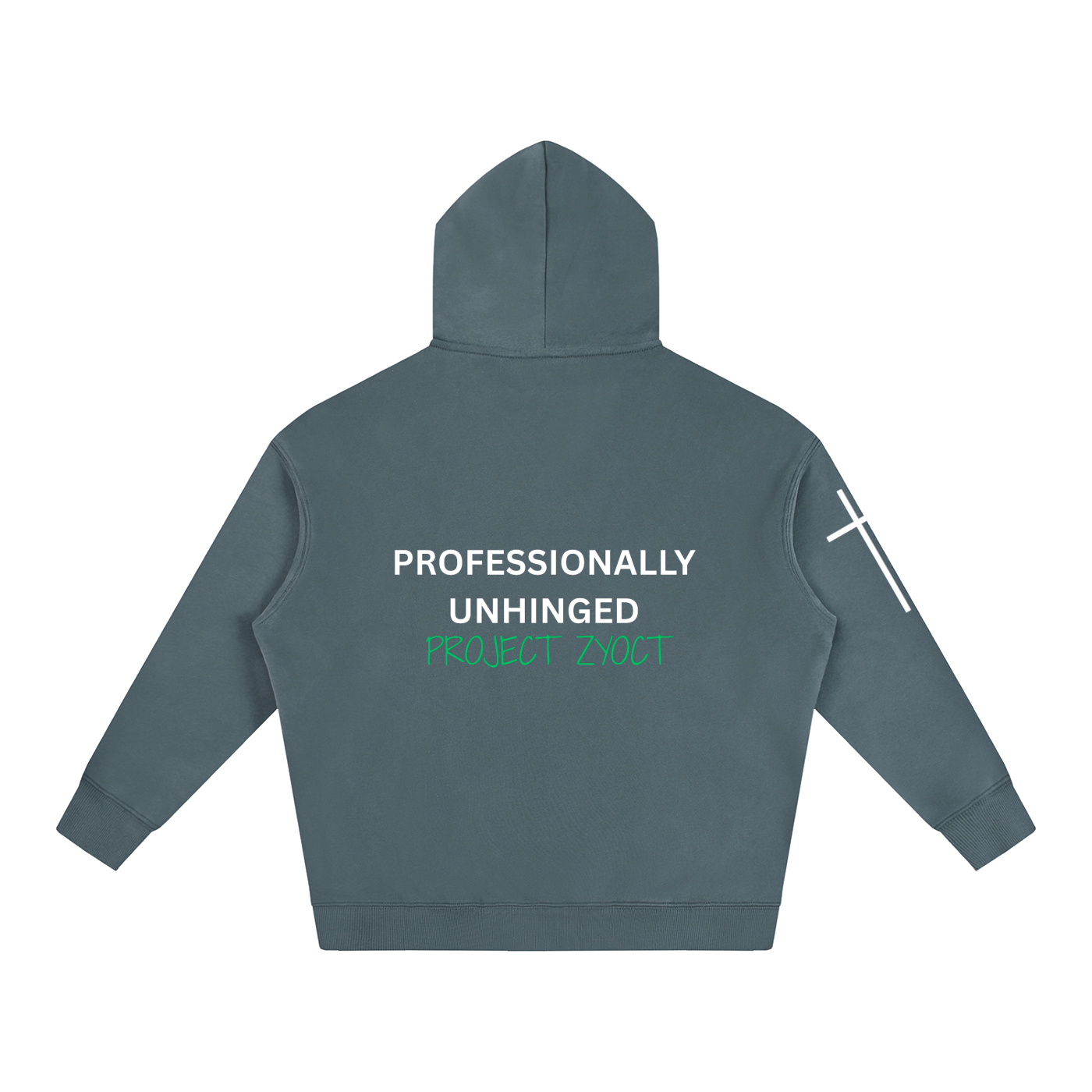 "Professionally Unhinged" Oversize Hoodie