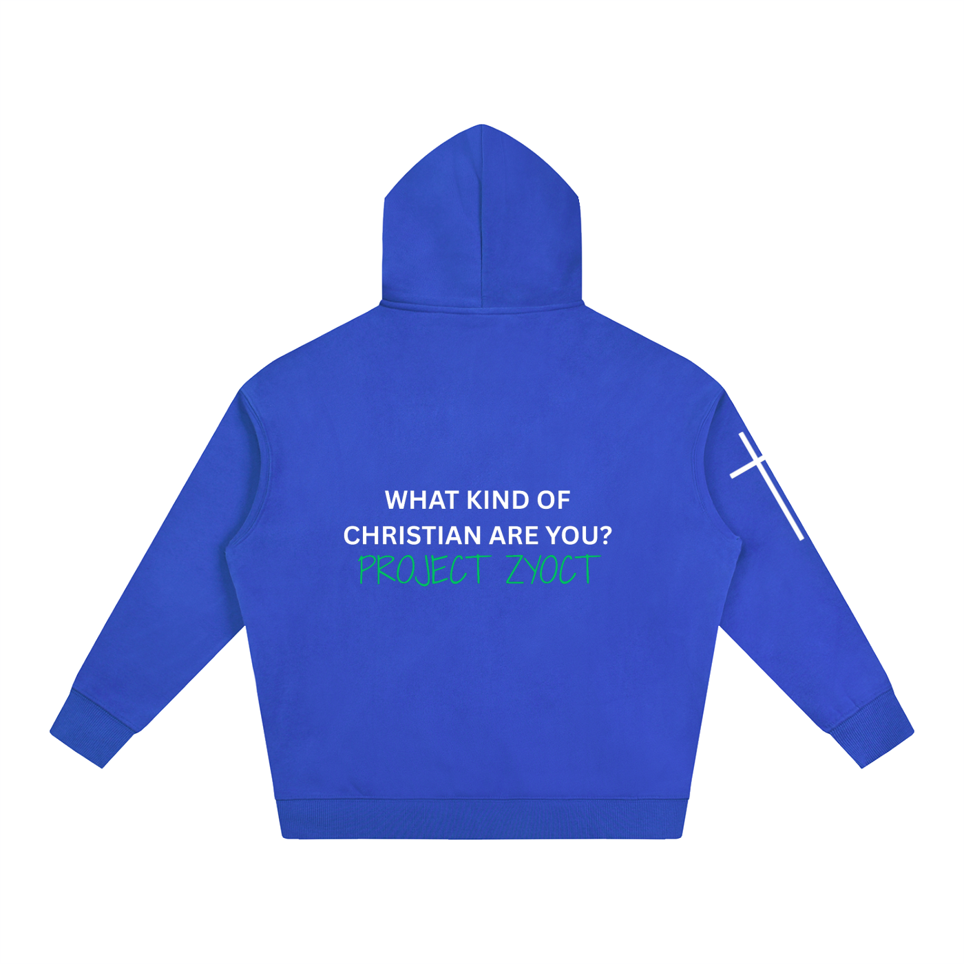 "Revelation is Not a Damn Business" Oversize Hoodie