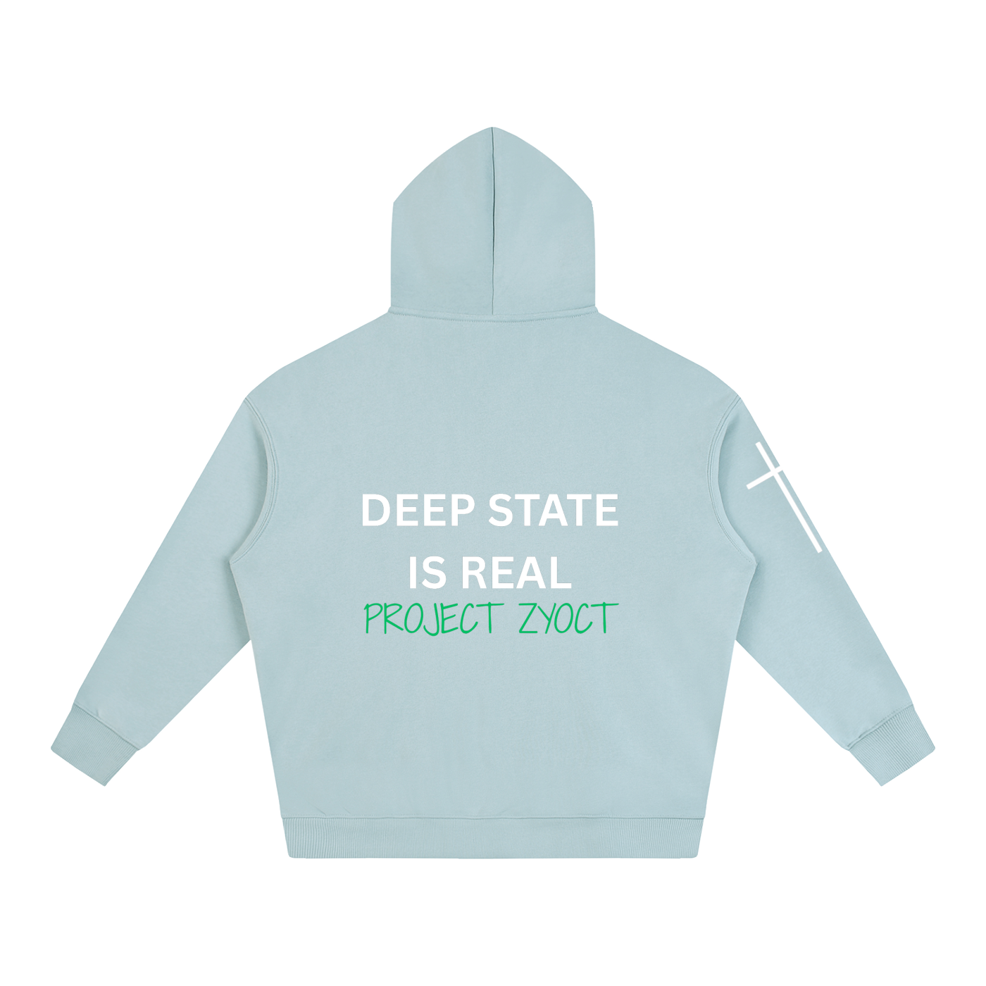"Deep State is Real" Oversize Hoodie
