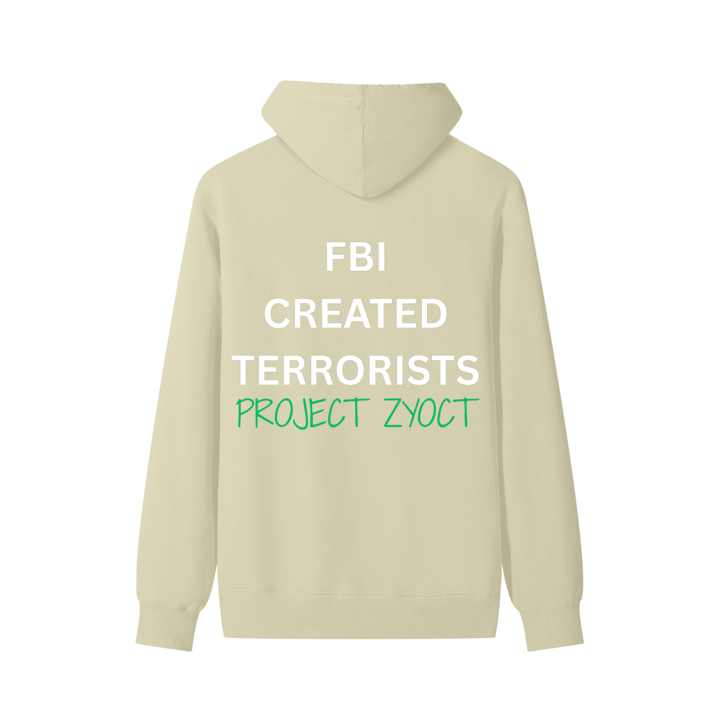 "FBI Created Terrorists" Classic Cotton Hoodie