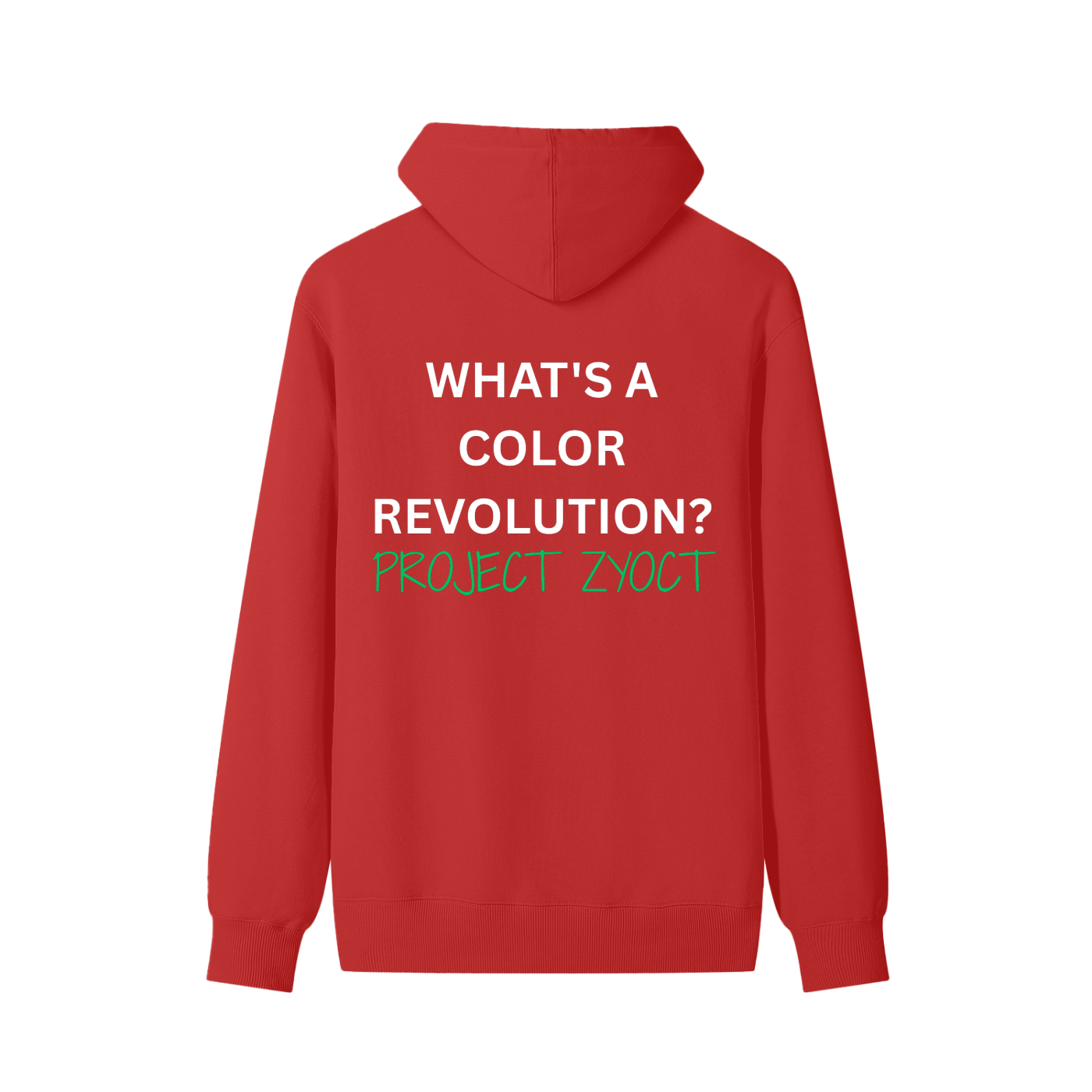 "What's a Color Revolution?" Classic Cotton Hoodie