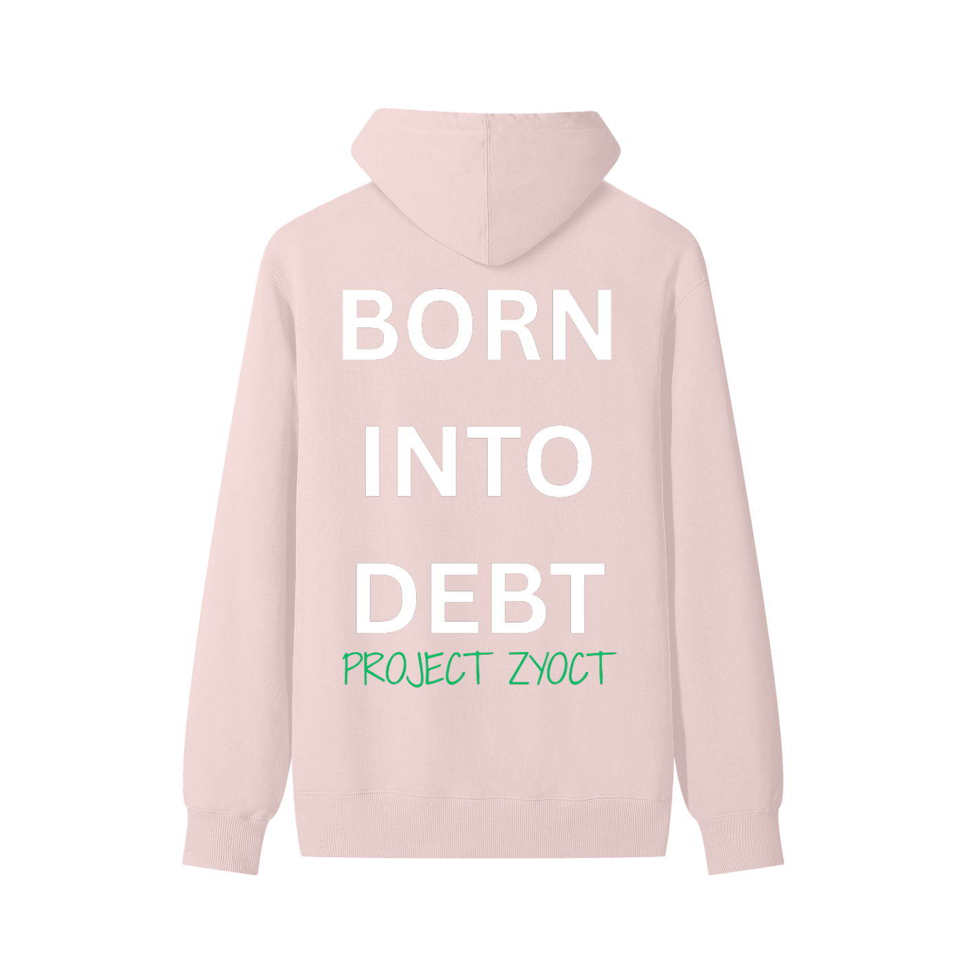 "Born Into Debt" Classic Cotton Hoodie