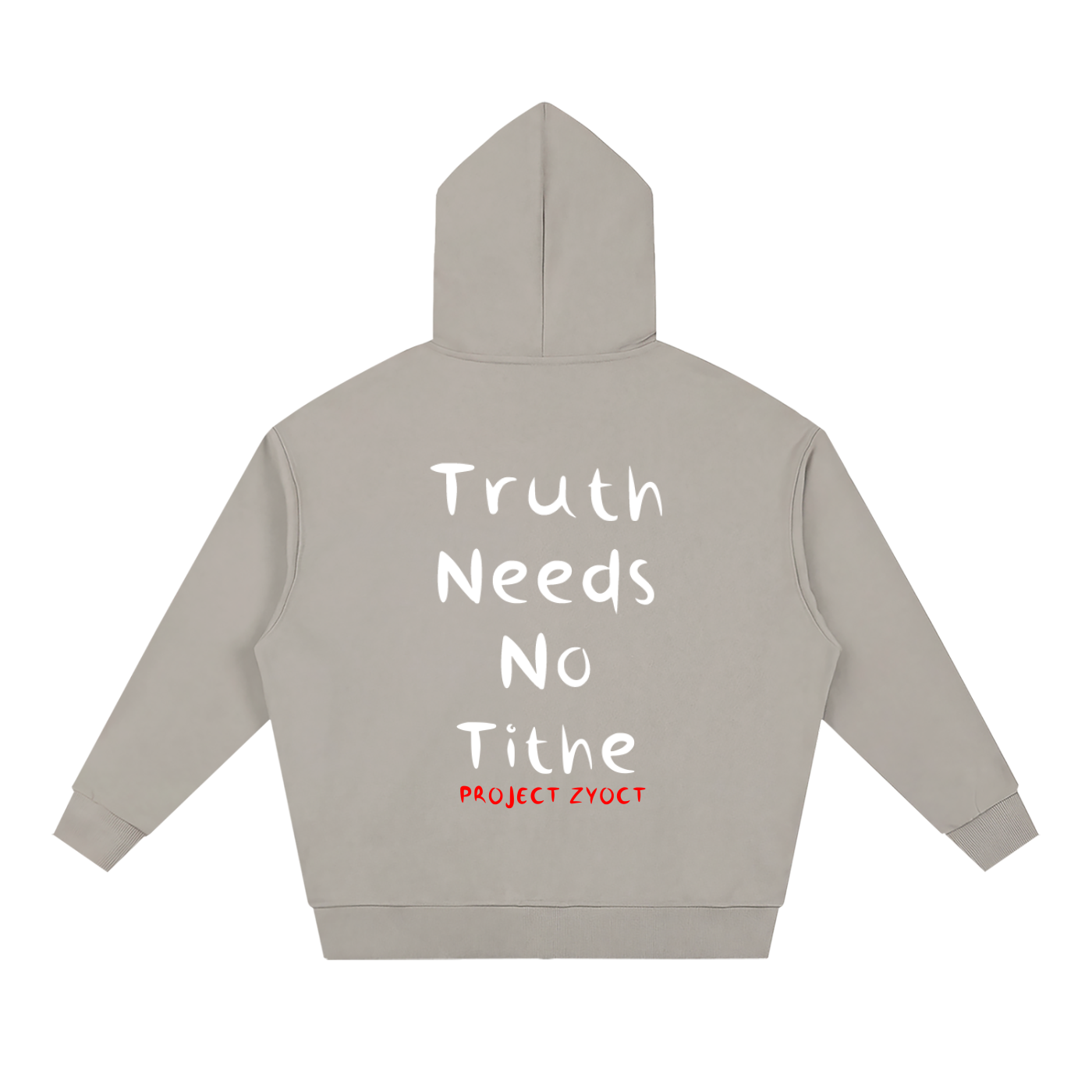 "Truth Needs No Tithe" Full Zip Hoodie