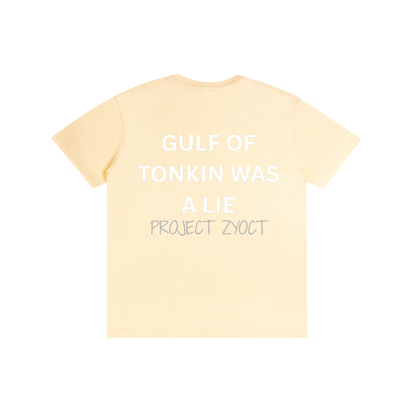 "Gulf of Tonkin Was a Lie" Cotton T-Shirt