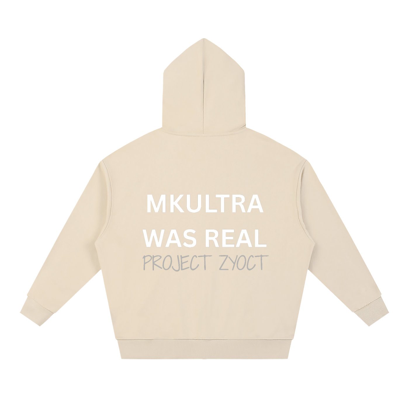 "MKUltra Was Real" Full Zip Hoodie