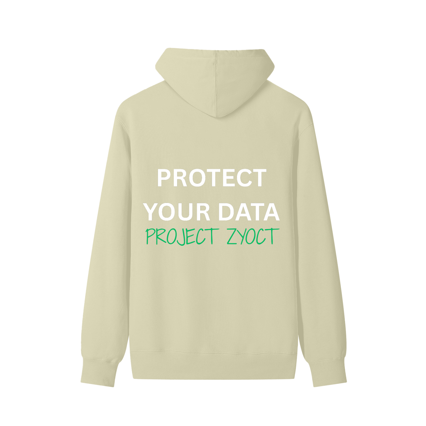 "Protect Your Data" Classic Cotton Hoodie