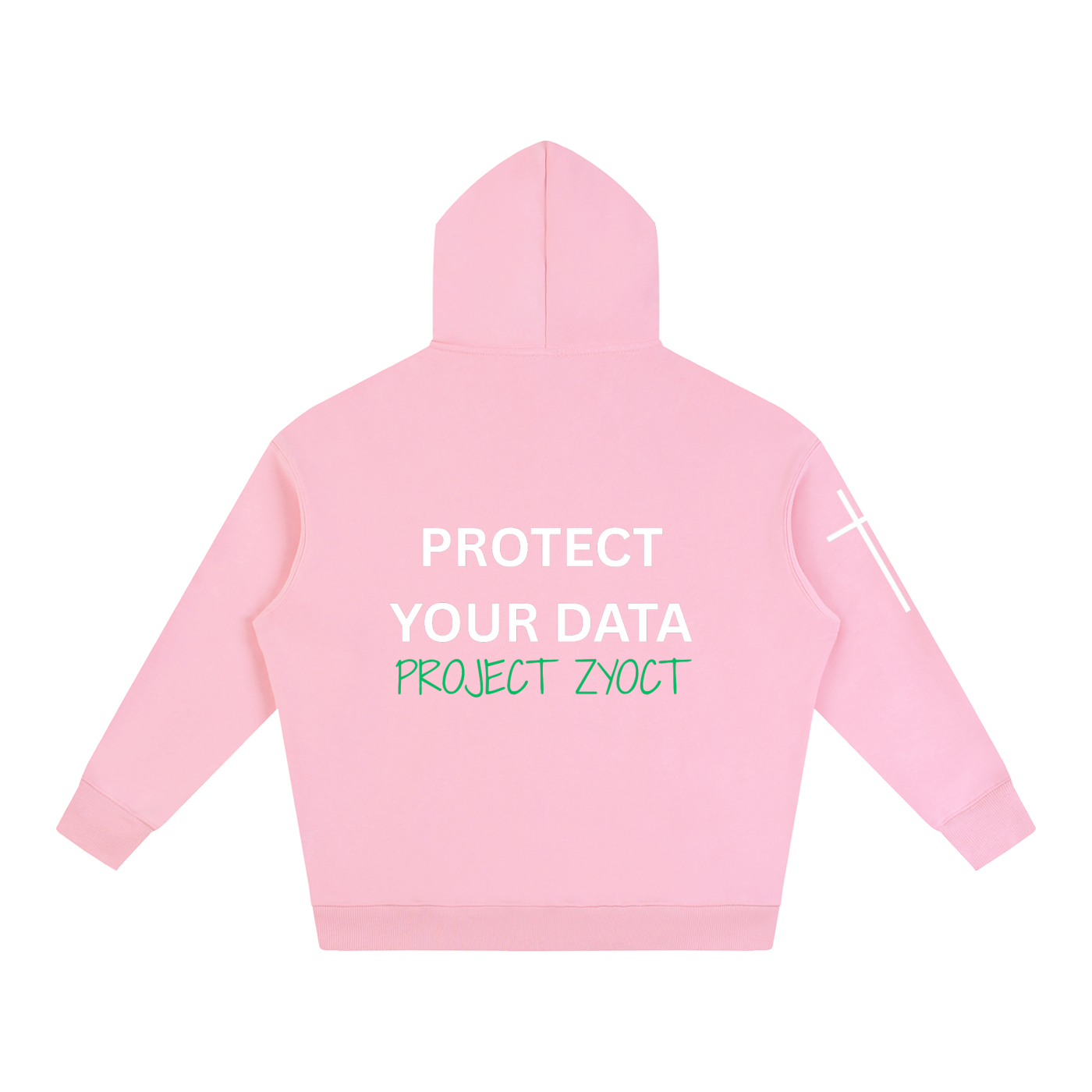 "Protect Your Data" Oversize Hoodie
