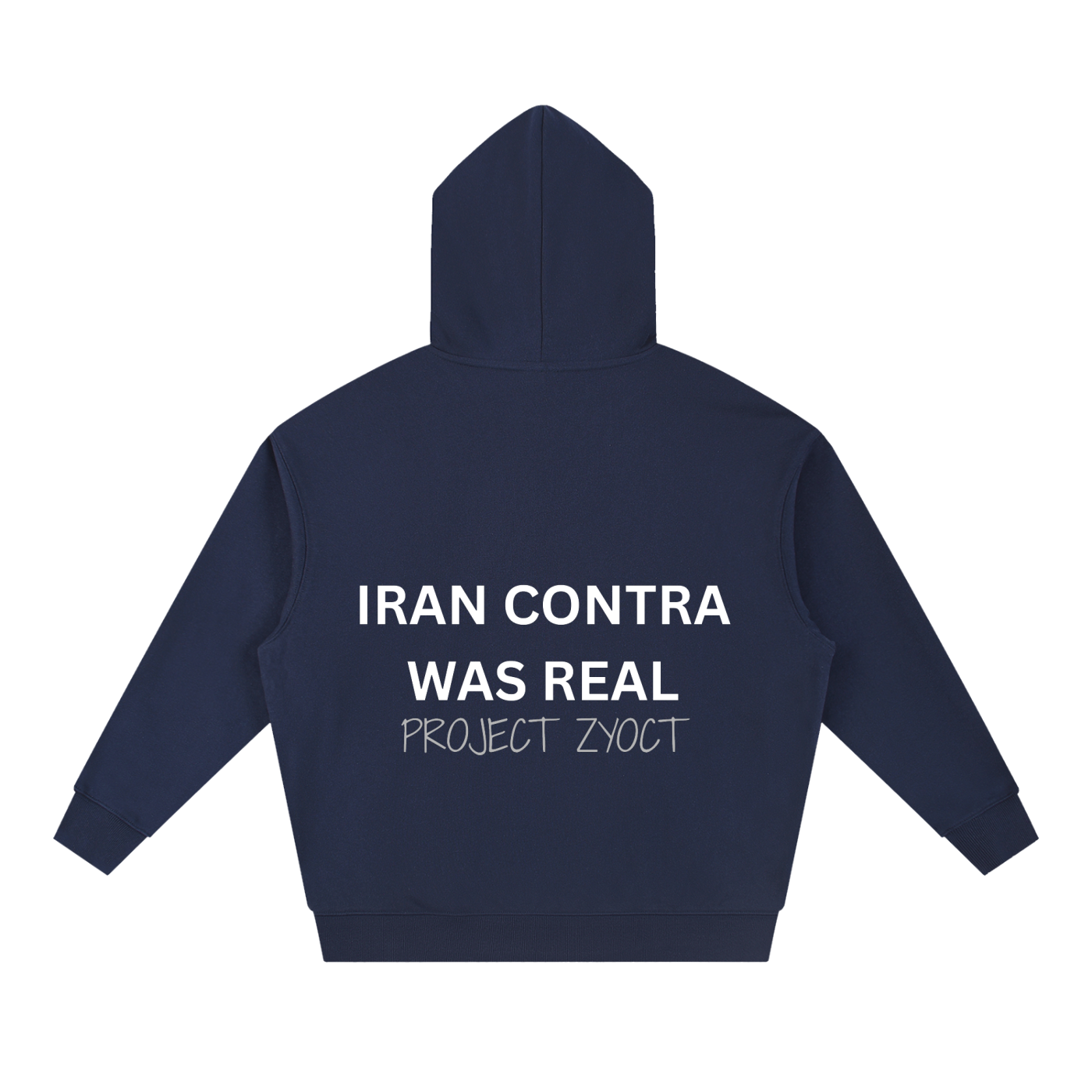 "Iran Contra Was Real" Heavyweight Hoodie