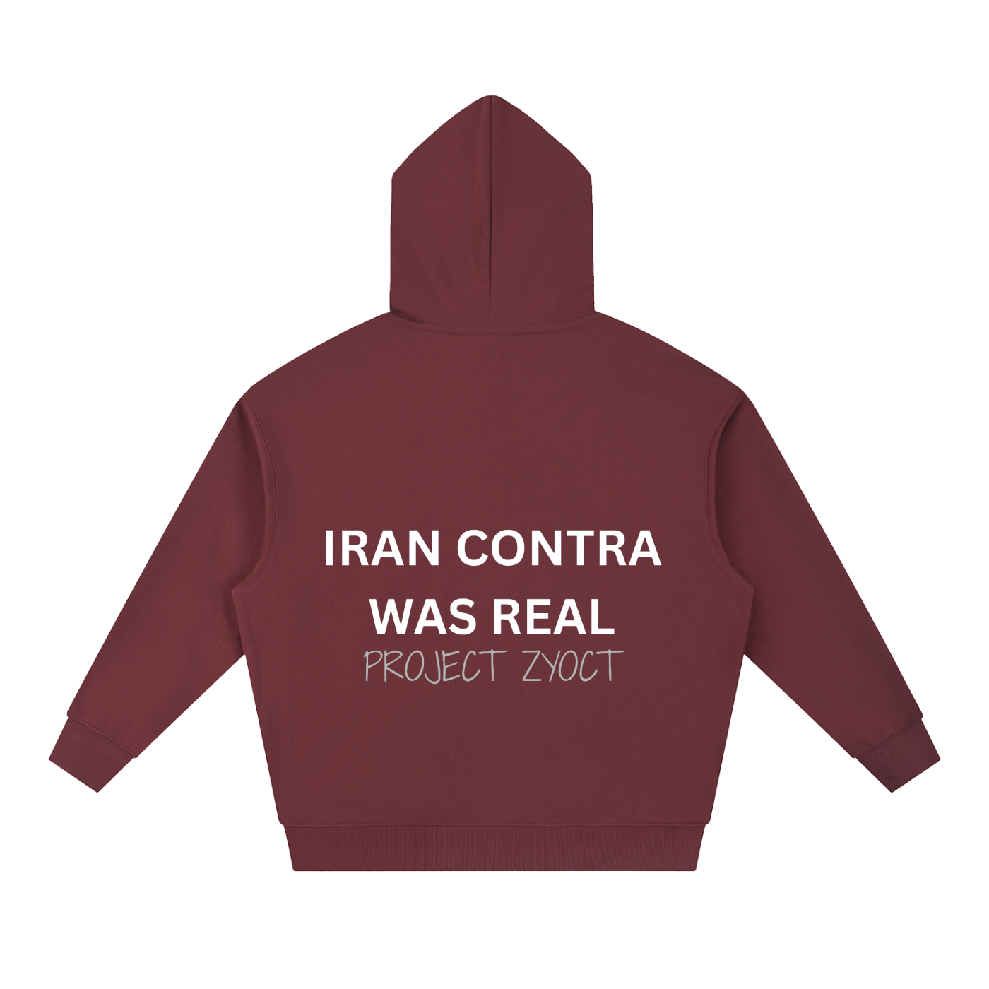 "Iran Contra Was Real" Heavyweight Hoodie