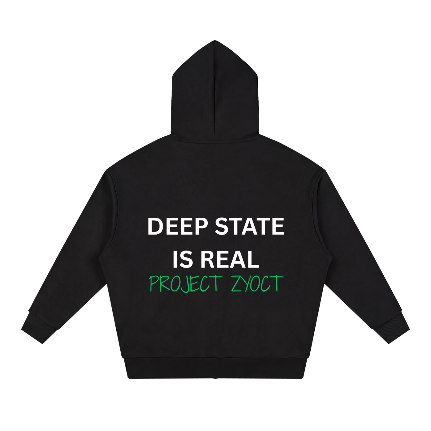 "Deep State is Real" Full Zip Hoodie