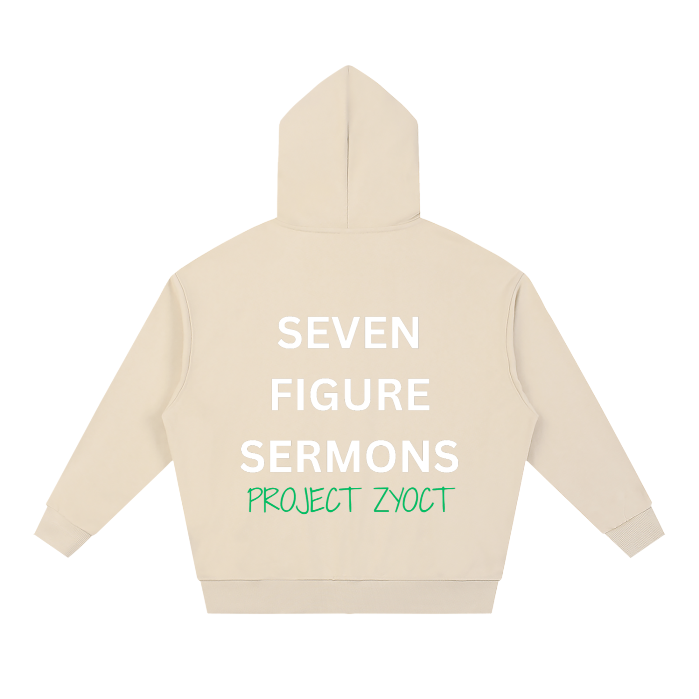 "Seven Figure Sermons" Full Zip Hoodie