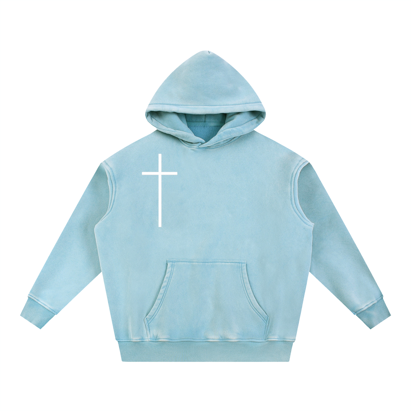 "Bon Bons" Snow Wash Oversize Hoodie