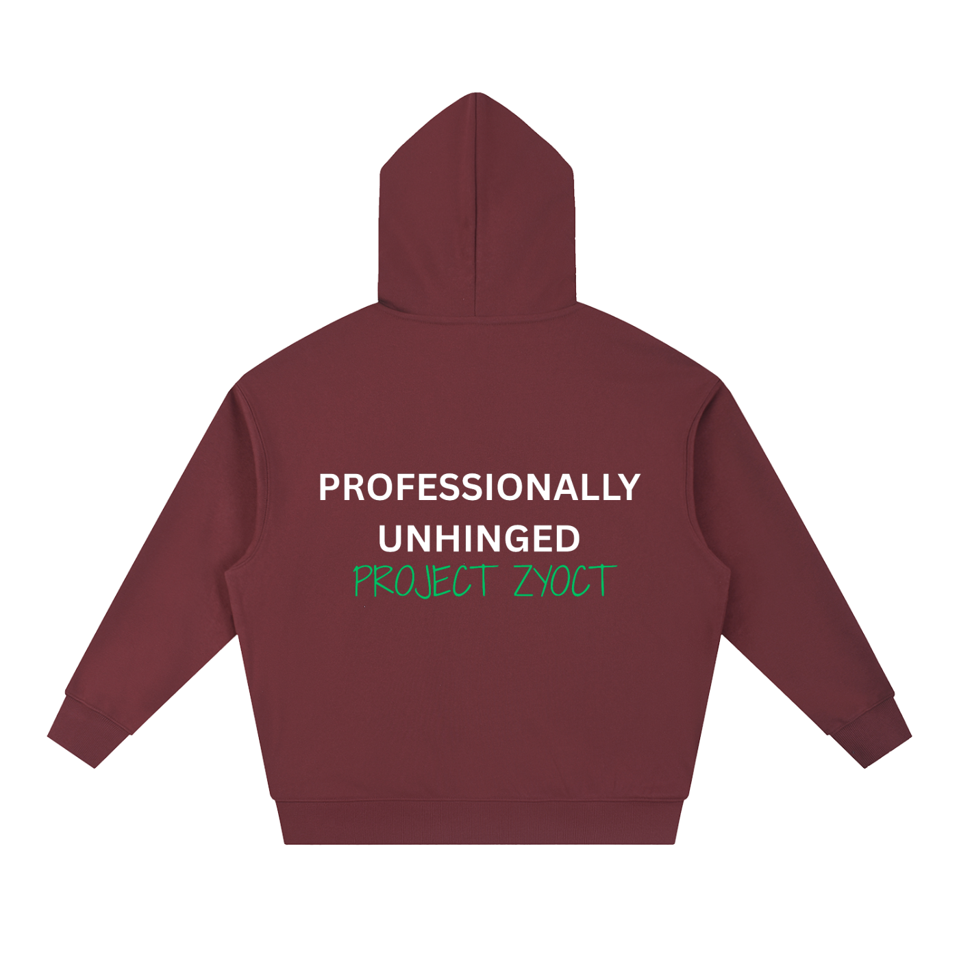 "Professionally Unhinged" Heavyweight Hoodie