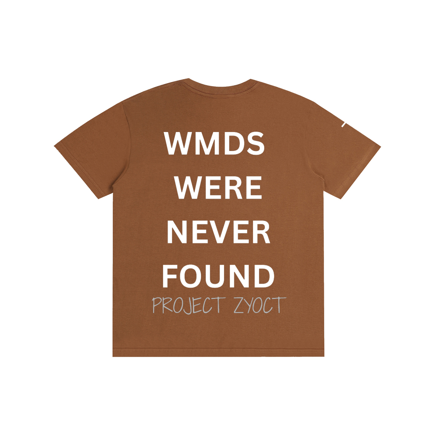 "WMDs Were Never Found" Cotton T-Shirt