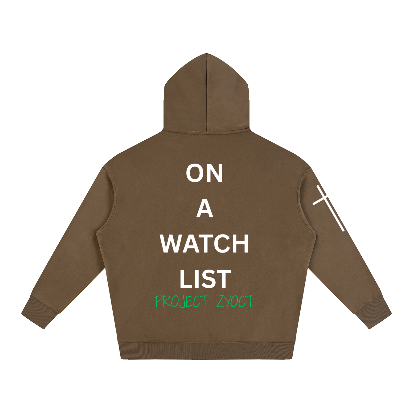 "On a watch list" Oversize Hoodie