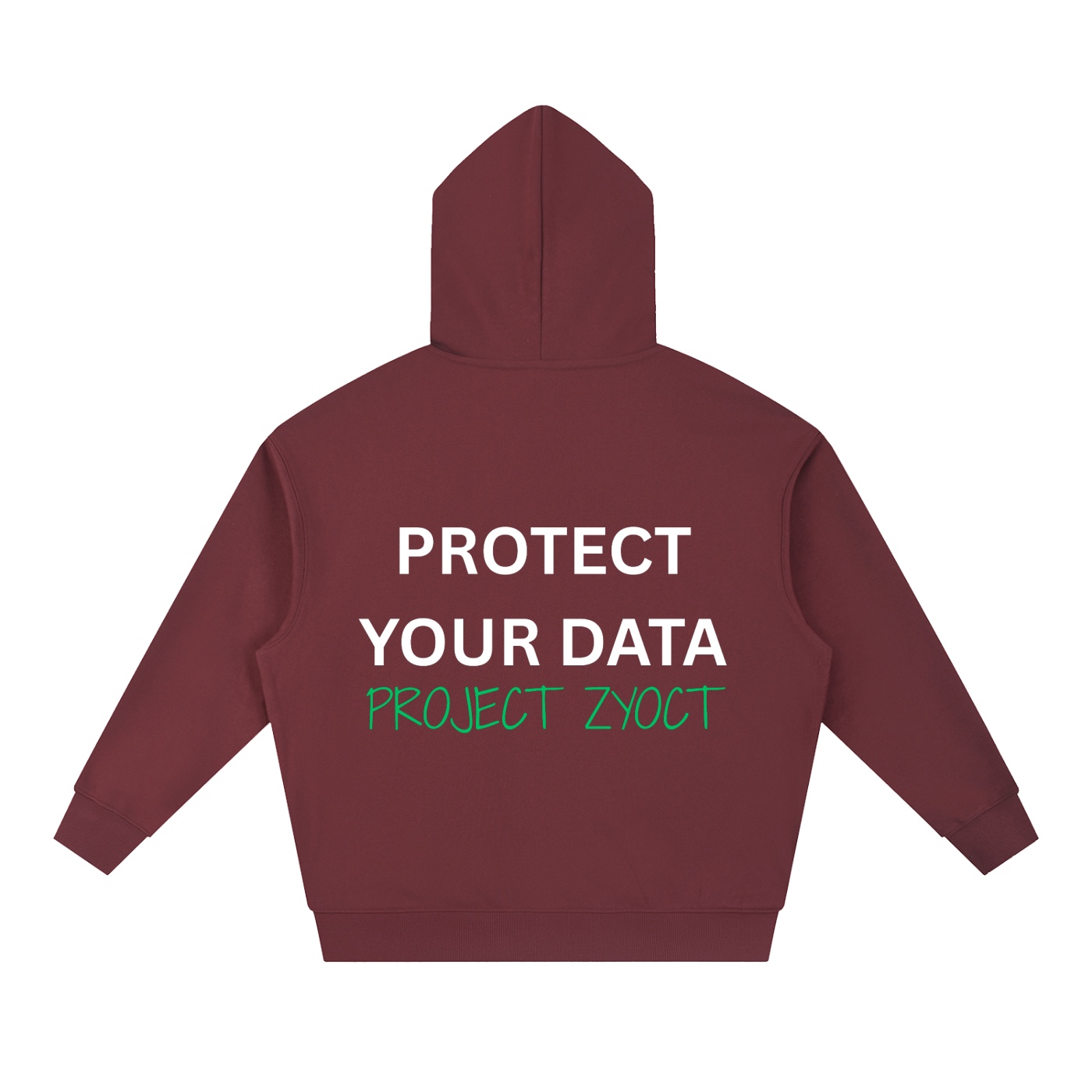 "Protect Your Data" Heavyweight Hoodie