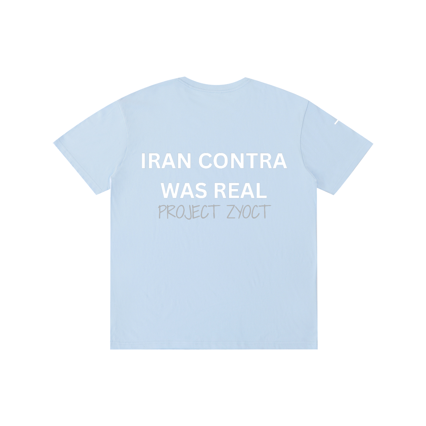 "Iran Contra Was Real" Cotton T-Shirt