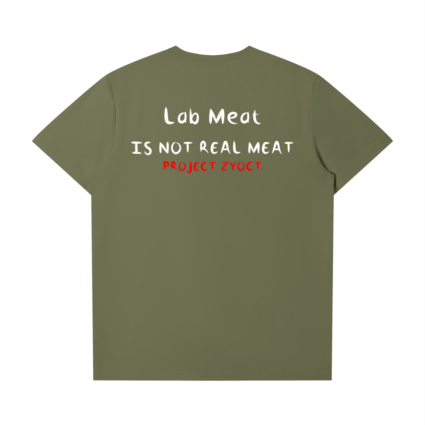 "Lab Meat IS NOT REAL MEAT" T-Shirt