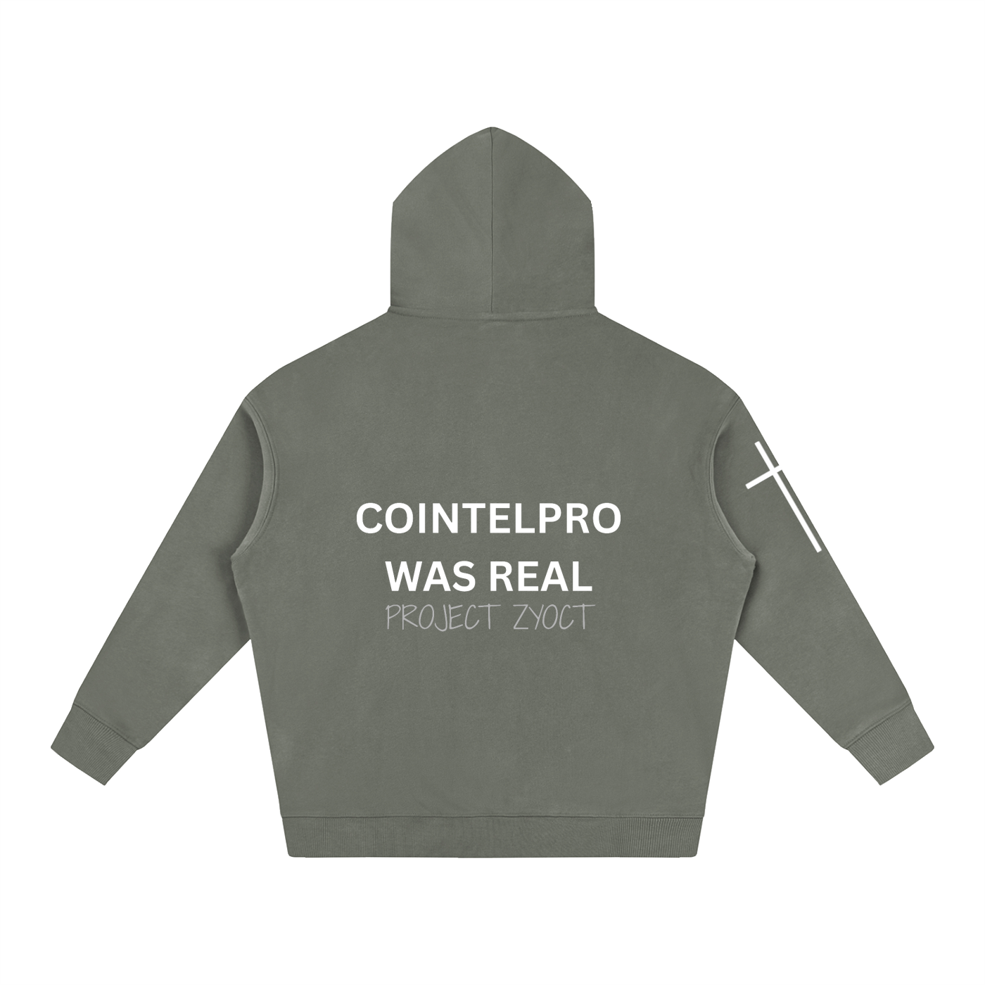 "COINTELPRO Was Real" Oversize Hoodie